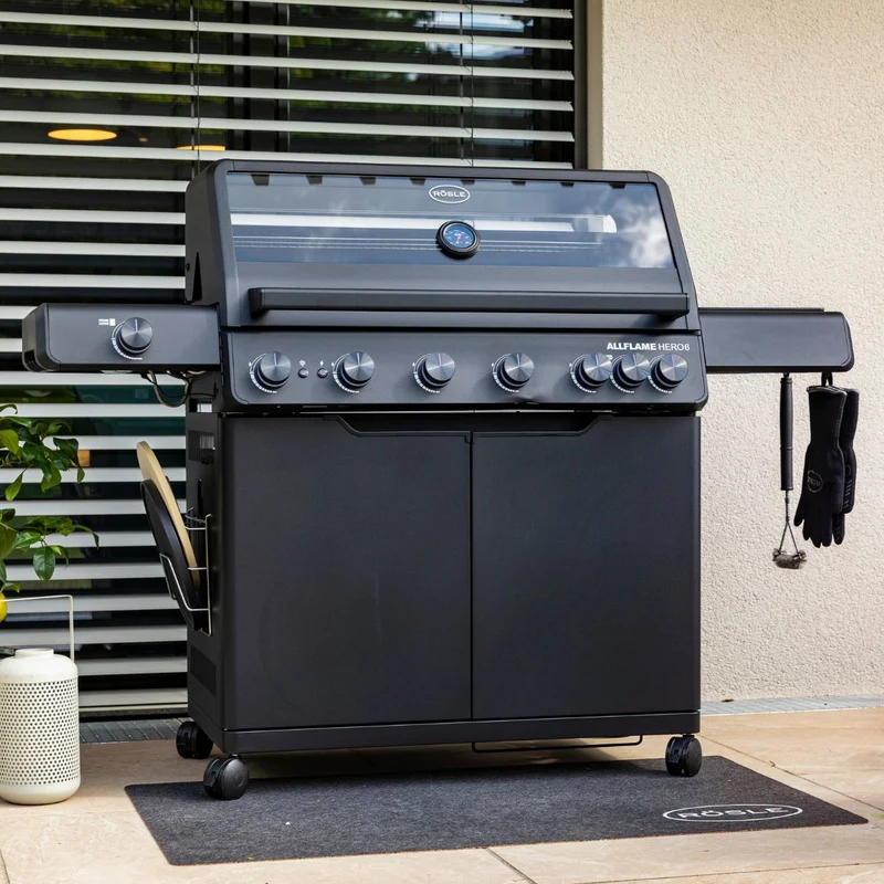 Barbacoa de gas AllFlame Hero 6 Rösle