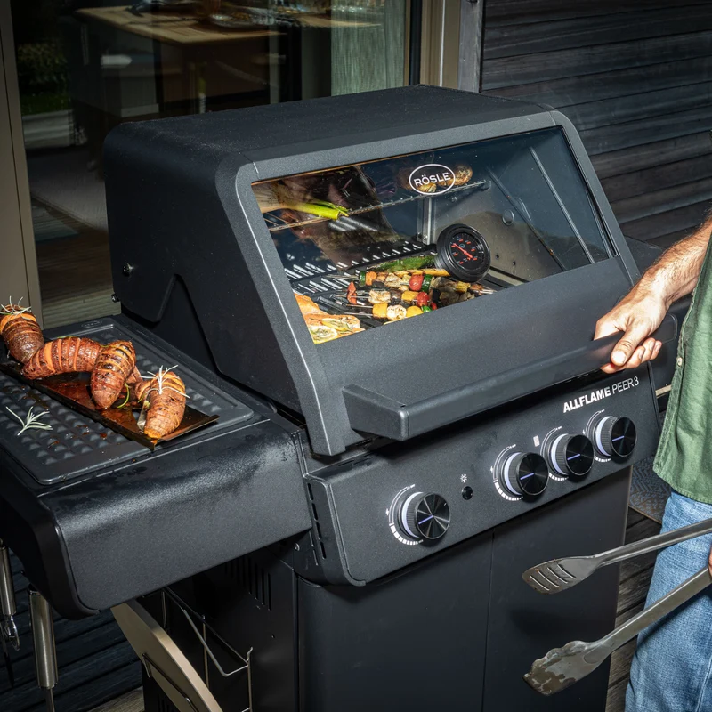 Barbacoa de gas AllFlame Peer 3 Rösle