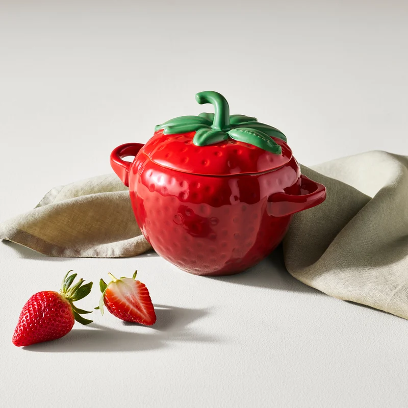 Mini cocotte cerámica frutas Le Creuset