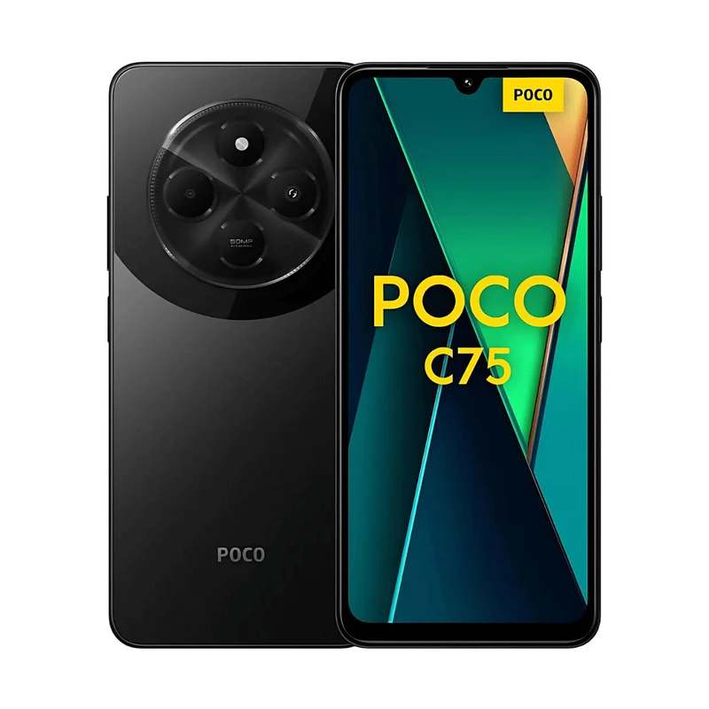 Teléfono inteligente Xiaomi POCO C75 6,88" Octa Core 8 GB 256 GB Negro