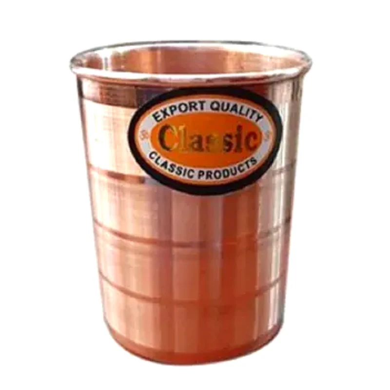 Vaso de vidrio de cobre beneficios para la salud | Copper Glass for health benifit 85g