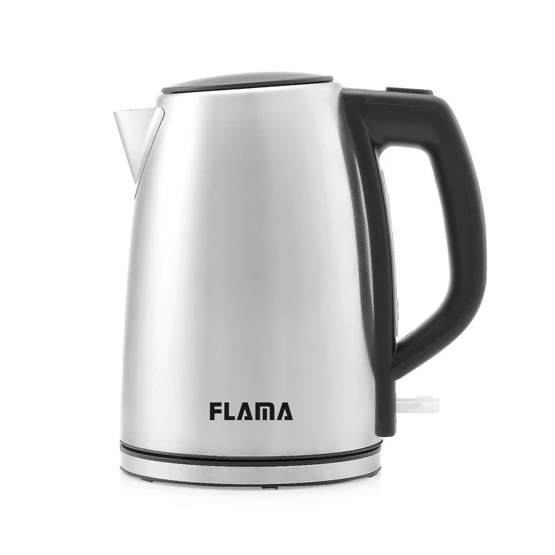 Hervidor Flama 736FL 2200W 1,7 L Negro Acero inoxidable 2200 W 1,7 L