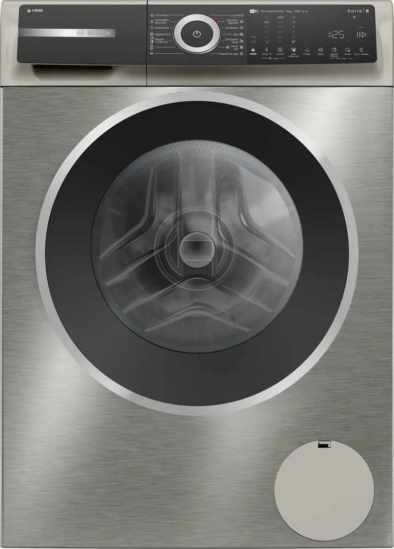 Lavadora Bosch Serie 6 WGH244AXES 9 Kg 1400 RPM
