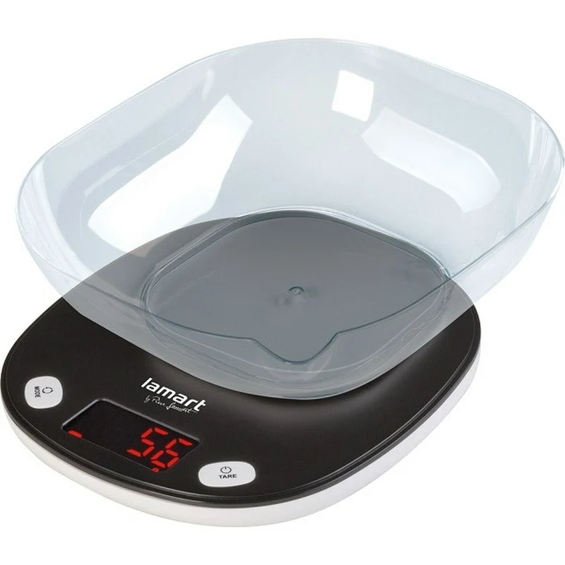 Báscula de cocina Lamart LT7069 Negra 5 kg 1 L