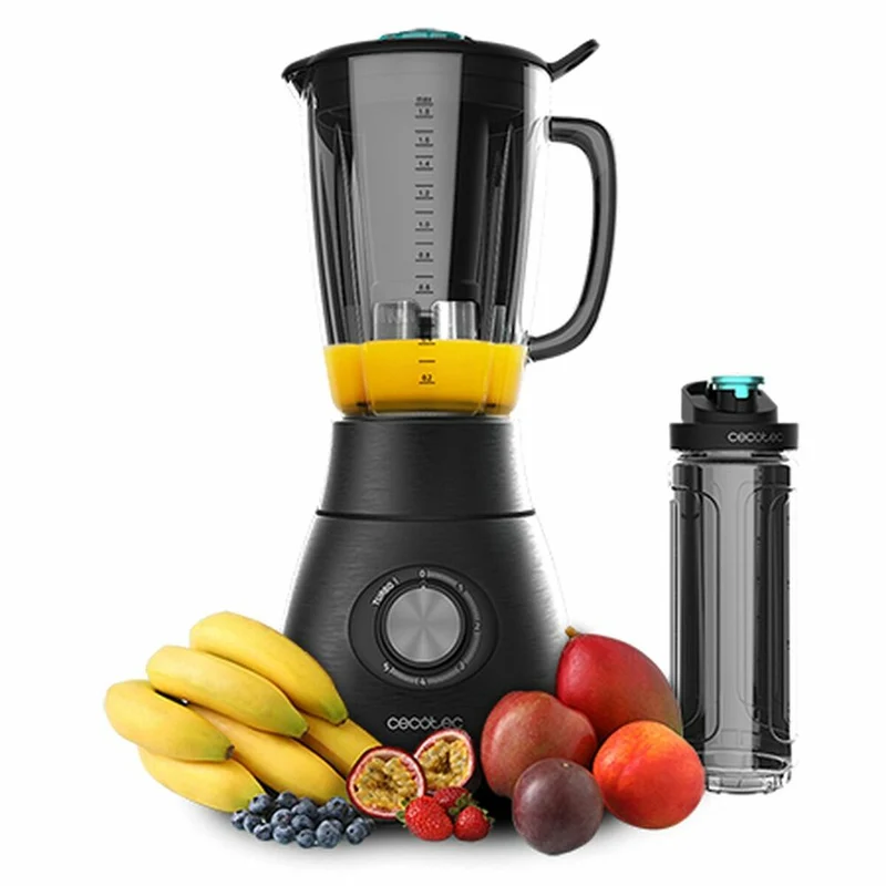 Vaso Batidora Cecotec Power Black Titanium 1800 Go 1800 W