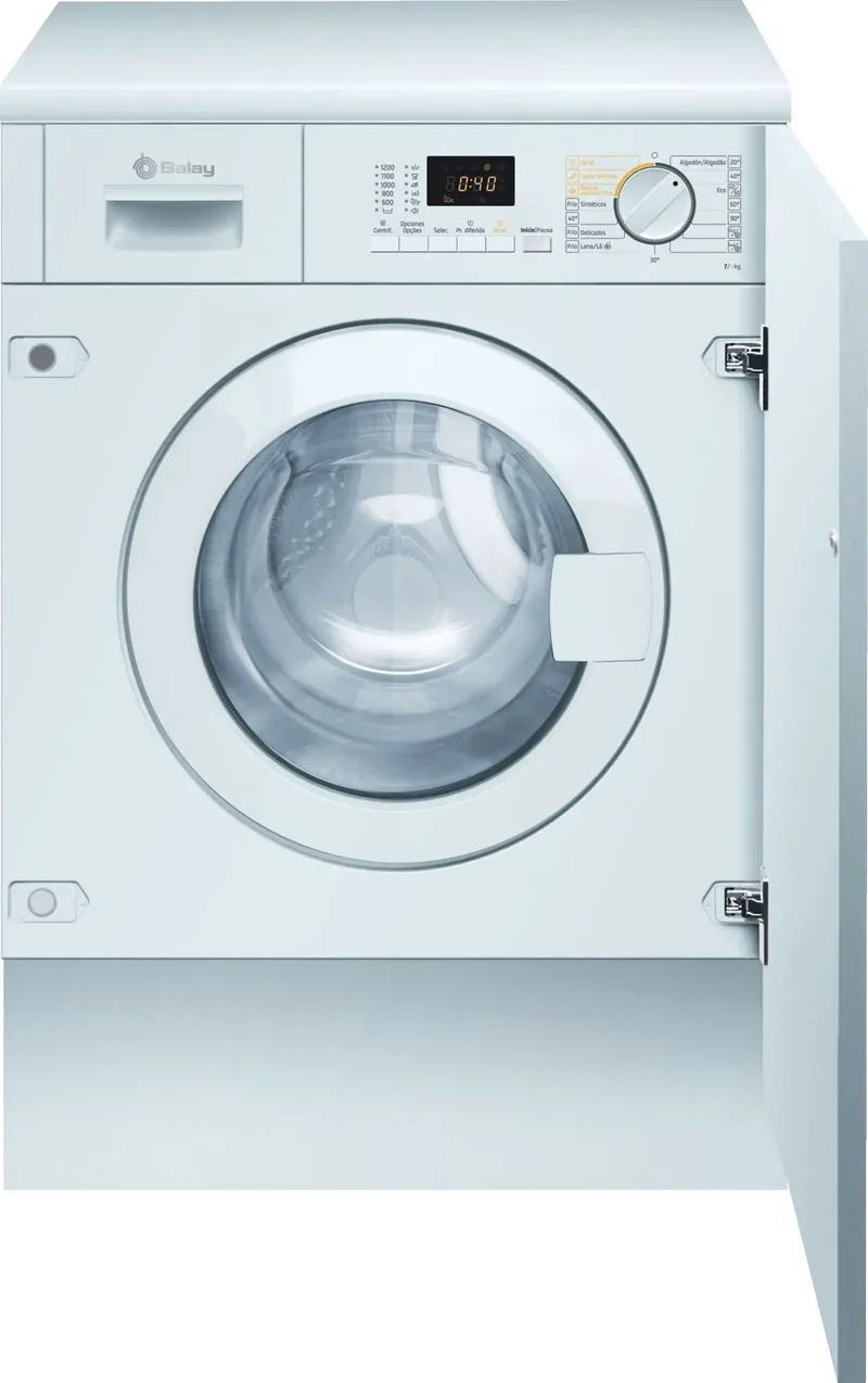 Lavasecadora integrable Balay 7 Kg 1200 RPM 3TW773B