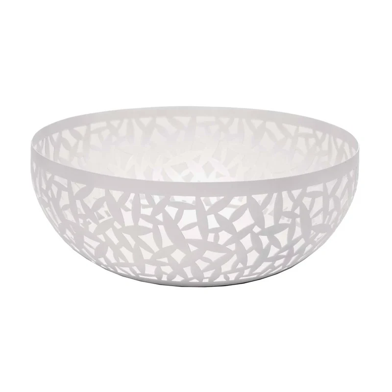 Frutero en acero colorado blanco Cactus! Alessi