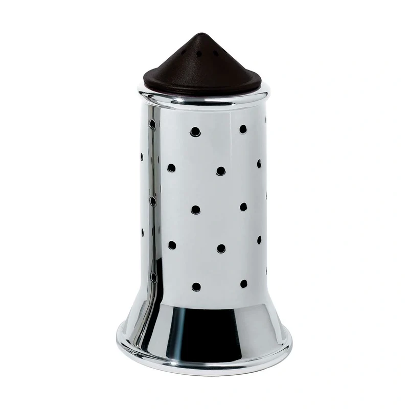Salero de acero y plástico Alessi