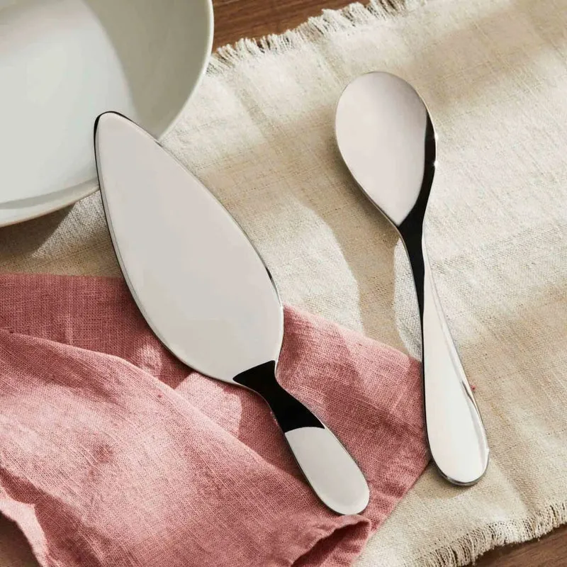 Pala de acero inoxidable para servir pasteles Eat It Alessi