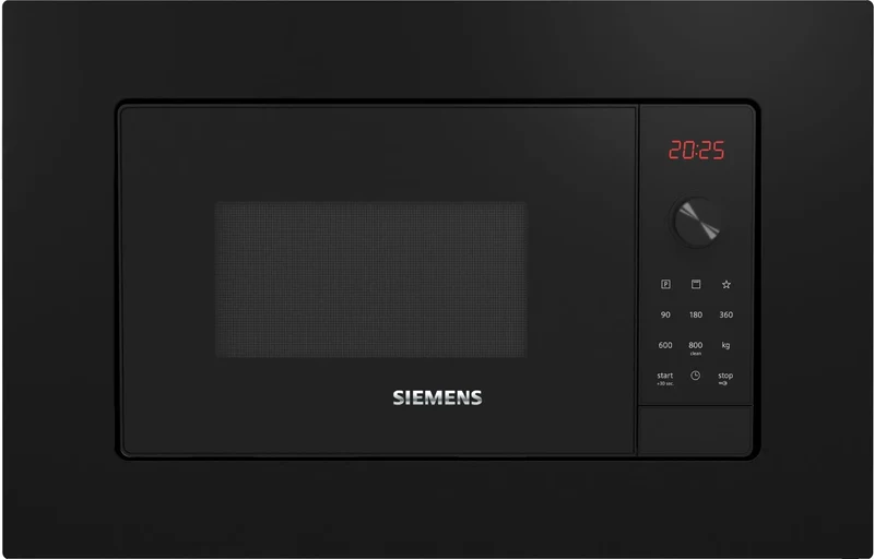 Siemens BE623LMB3 Microondas integrado con grill 20 litros negro