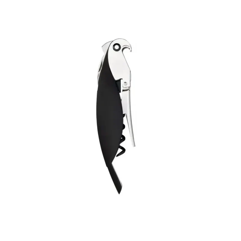 Sacacorchos de aluminio fundido Parrot Alessi