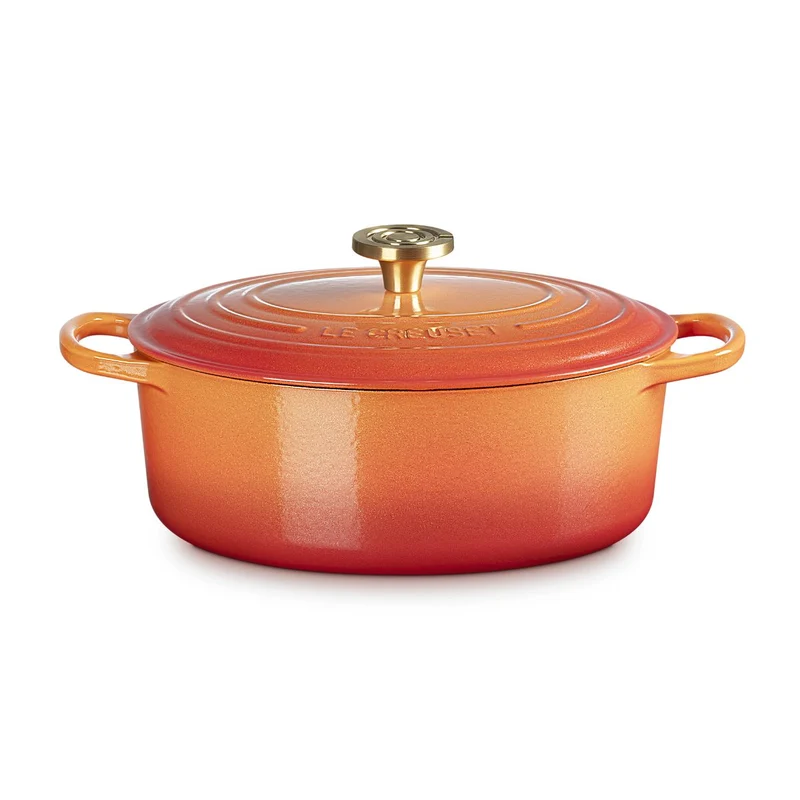 Cocotte oval de hierro ¡Edición Especial Centenario! Le Creuset