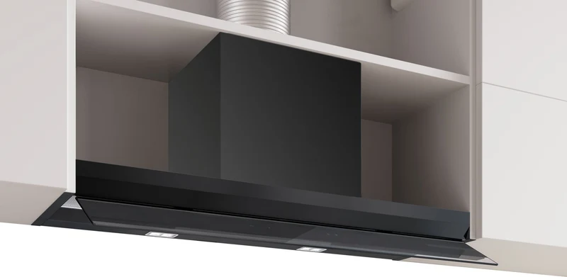 Campana integrada Bosch DBB97DP60 Serie 6 90 cm Negra 699 m³/h Clase A+