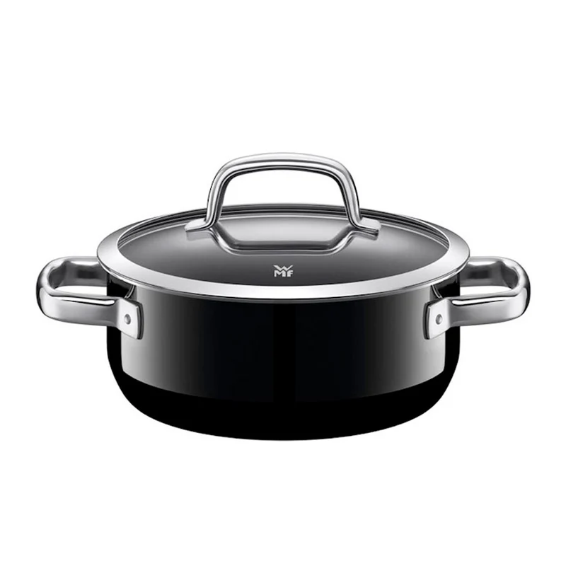 Cacerola baja de hierro FusionTec Mineral Black WMF