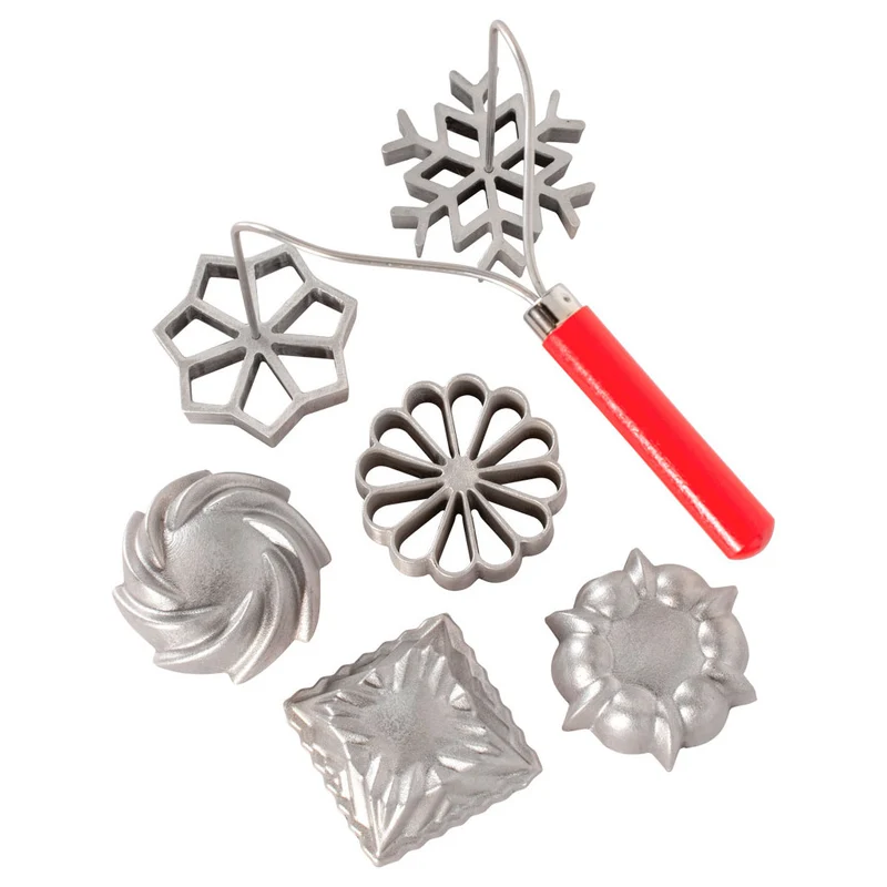 Set para flores fritas, buñuelos y tartaletas escandinavas Nordic Ware