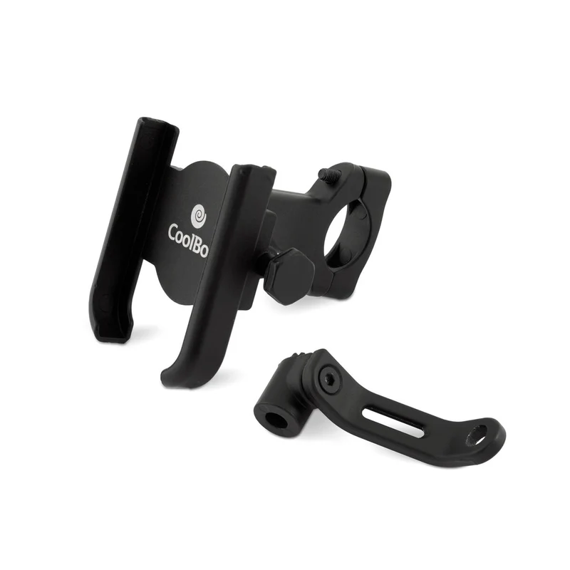 Soporte Móvil para Bicicleta CoolBox Coolrider Negro 58-95 mm (1 Unidad)