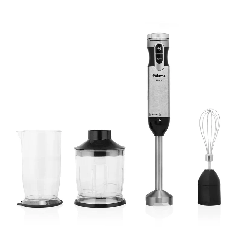 Batidora de Mano Tristar MX4829 Negro Plata 1000 W