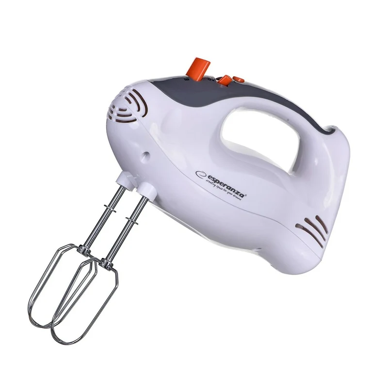 Batidora de Mano Esperanza EKM009 Blanca 250 W