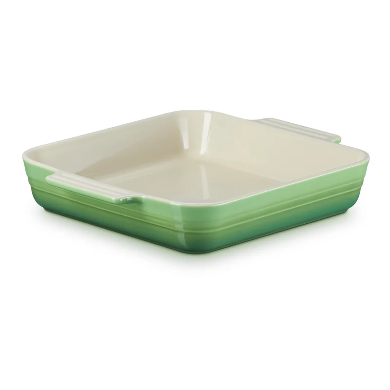 Molde cerámico tipo bandeja cuadrada Le Creuset