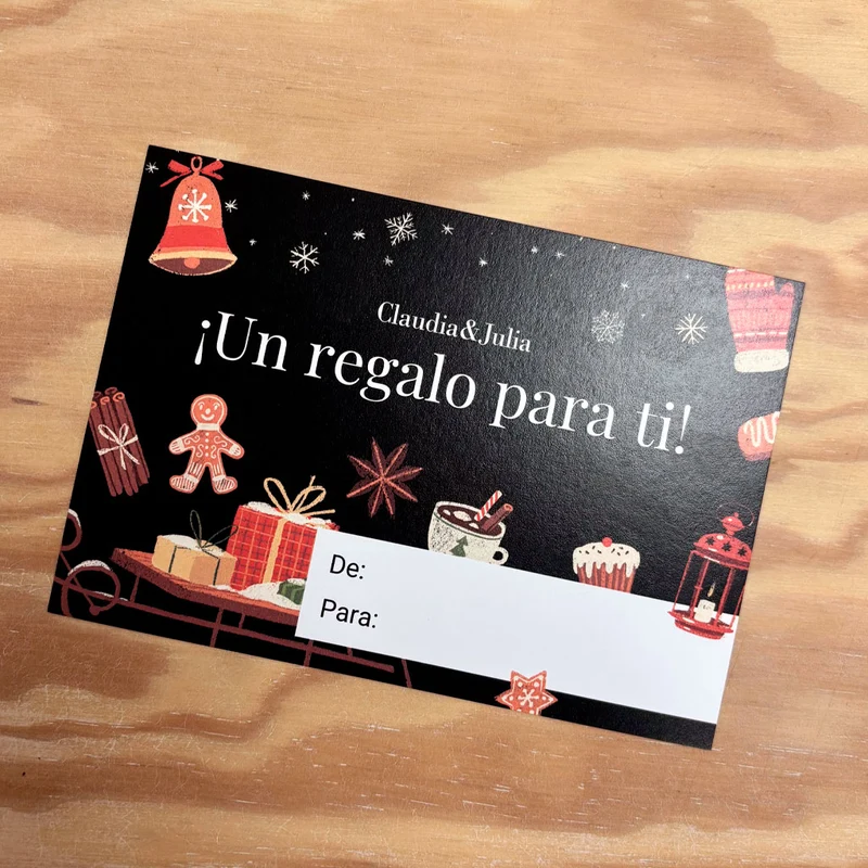Mensaje para regalo