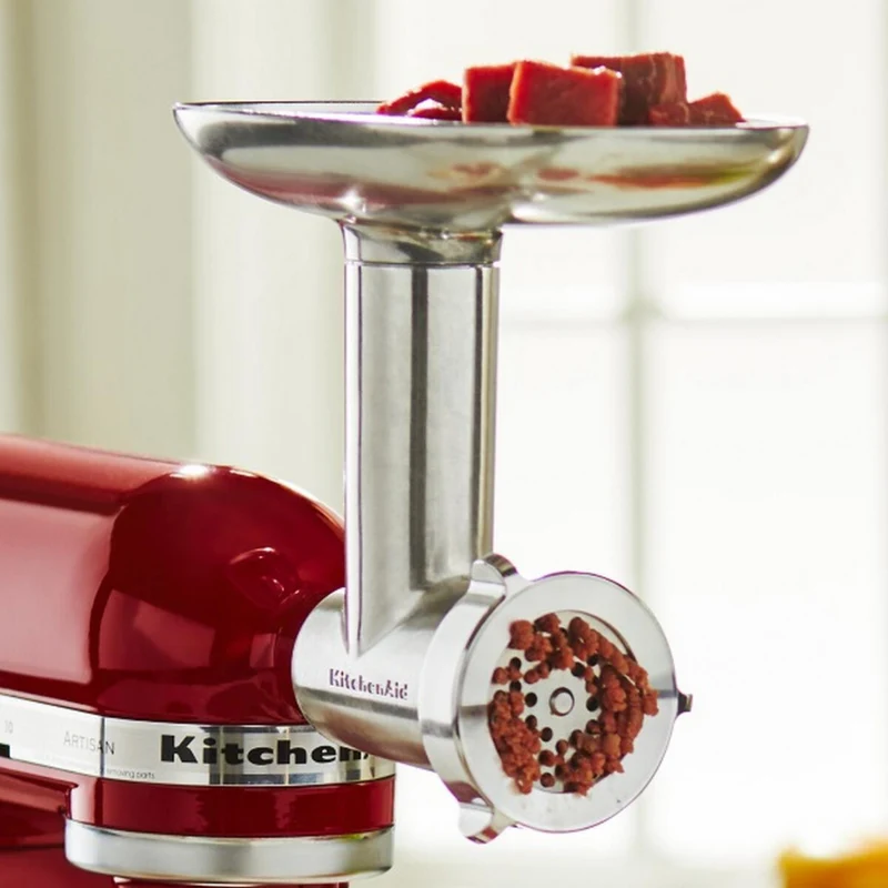 Picadora metálica con accesorios KitchenAid
