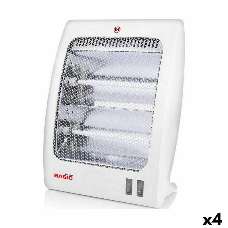 Calefactor Basic Hogar Eléctrico 800 W (4 Unidades)