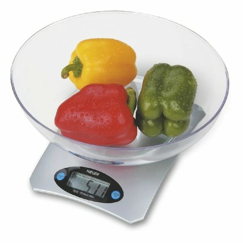Báscula Digital de Cocina Haeger KS-05B.002B 5 kg Negra