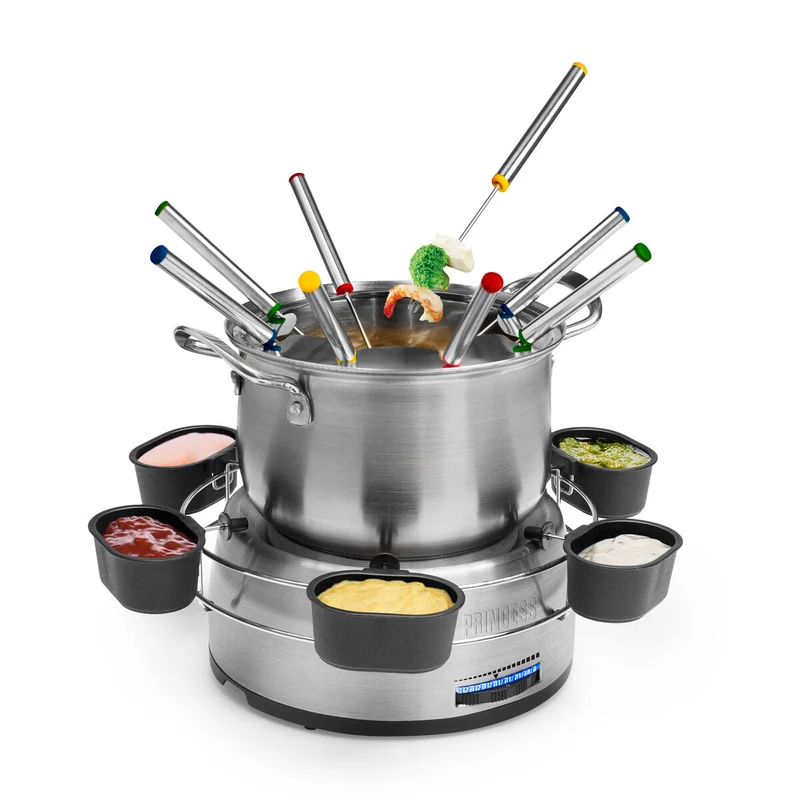 Juego de Fondue de Acero Inoxidable Princesa 172680