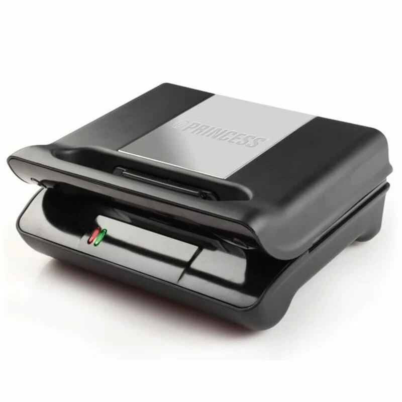 Grill de contacto Princess Grill Compacto Flex 01.117001.01.001 Negro Negro/Plata 800 W 700 W