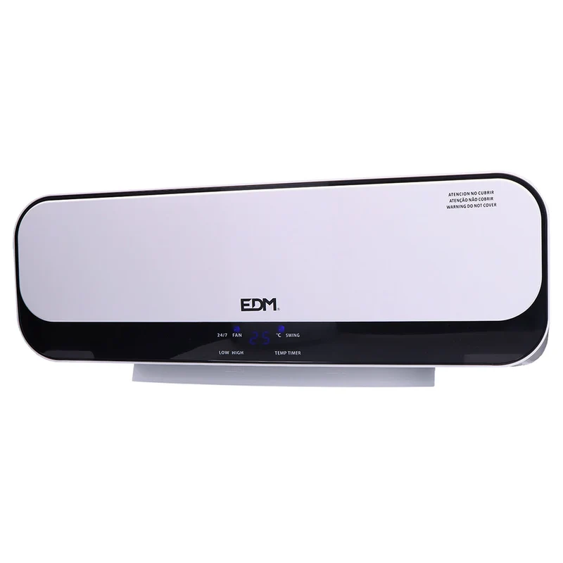 Calefactor cerámico de pared EDM 07188 1000 - 2000 W